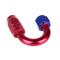 PUNTEROS RACING HEMBRA 180 GRADOS PARA MANGUERA AN4 HASTA AN10