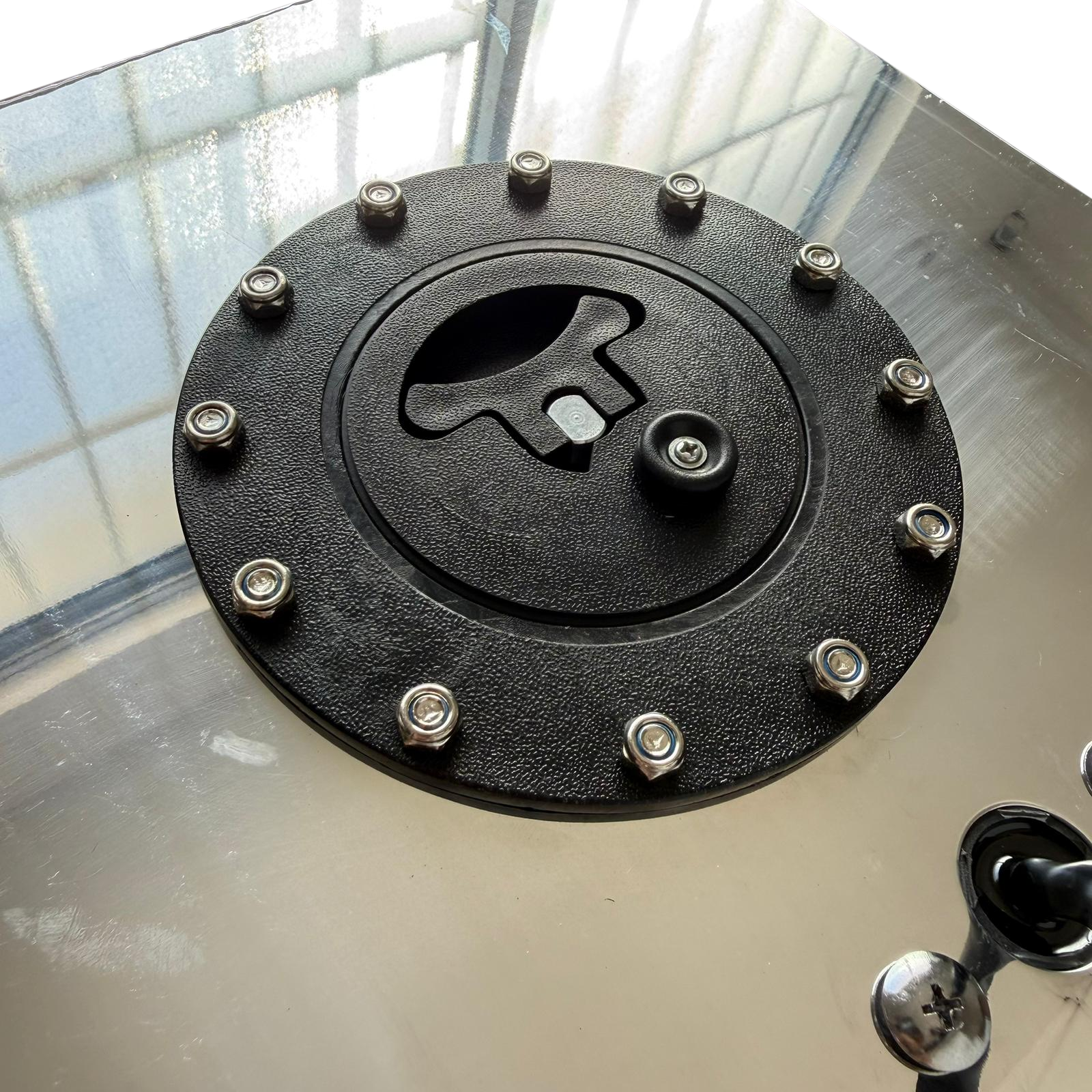 TANQUE DE NAFTA ALUMINIO DE COMPETICIÓN 20 LITROS CON SENSOR