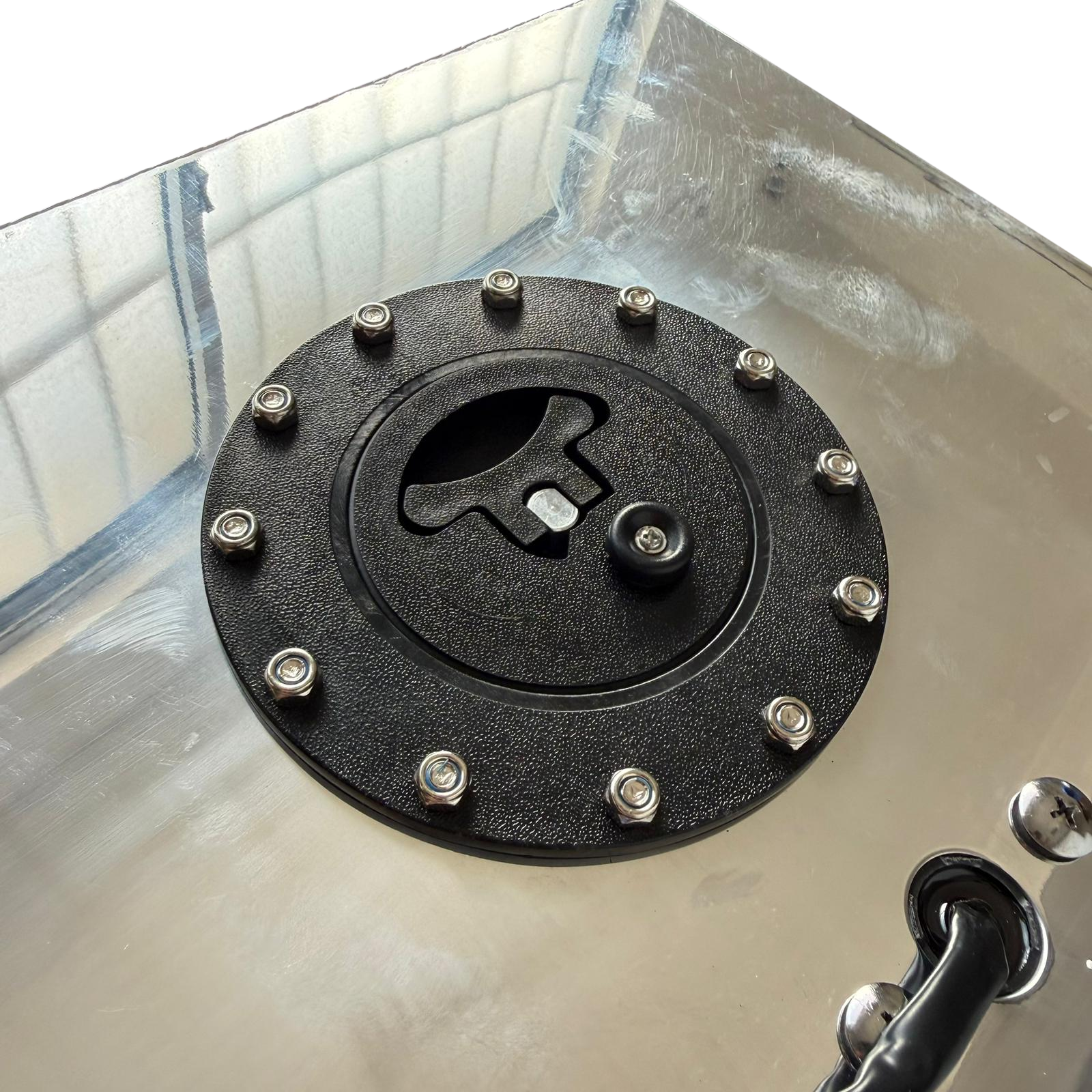 TANQUE DE NAFTA ALUMINIO DE COMPETICIÓN 30 LITROS CON SENSOR