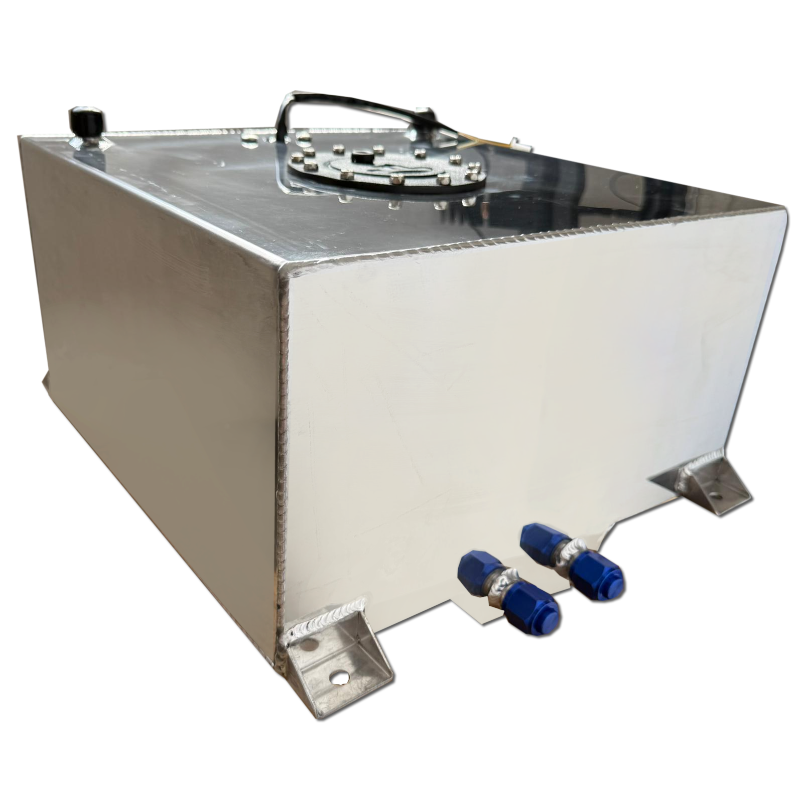 TANQUE DE NAFTA ALUMINIO DE COMPETICIÓN 40 LITROS CON SENSOR