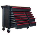 CARRO GABINETE 12 CAJONES CON 471 HERRAMIENTAS - MESA MADERA