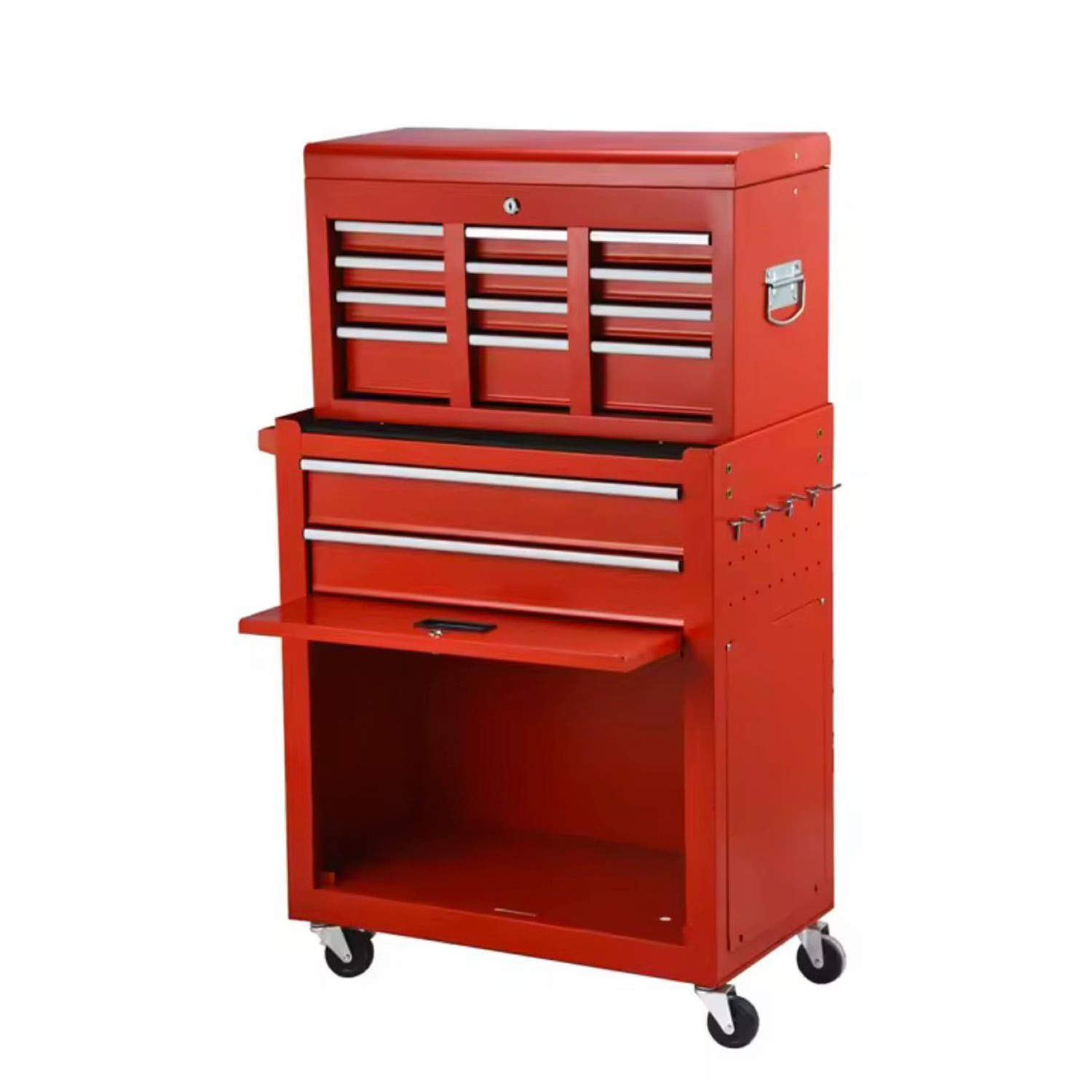 GABINETE DE HERRAMIENTAS METÁLICO - CAJA DE HERRAMIENTAS 2 PARTES