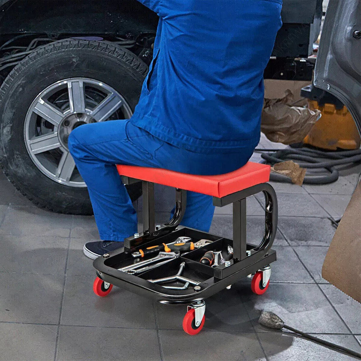 BANCO DE TALLER CON RUEDAS