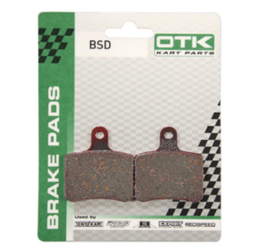 PASTILLAS DE FRENO KARTING OTK BSD - TONY KART / LANDO / KOSMIC