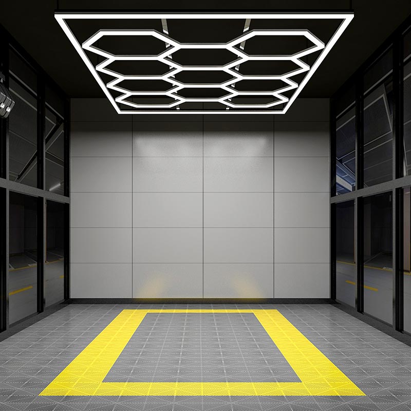 LUZ LED PANEL LUCES HEXAGONALES