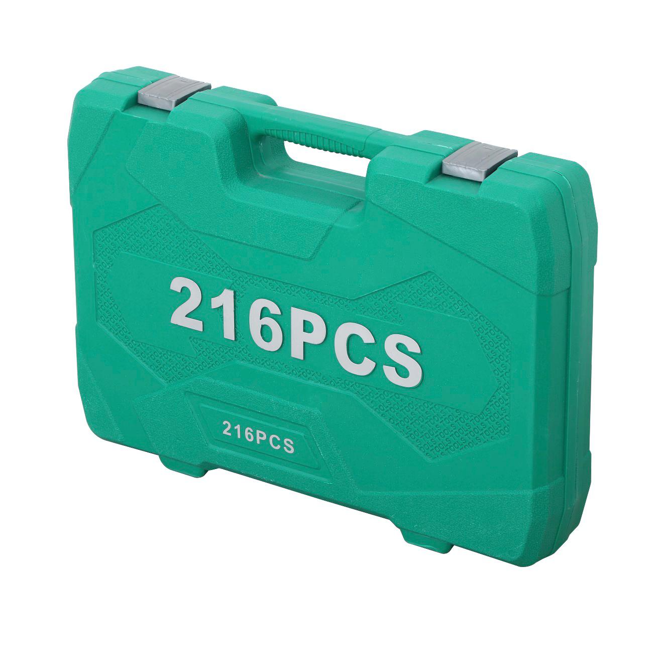 JUEGO KIT DE HERRAMIENTAS 216 PIEZAS