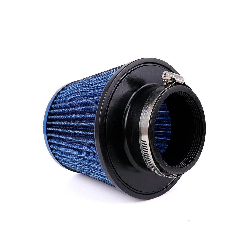 FILTRO DE AIRE BICÓNICO ALTA PERFORMANCE 76MM GREDDY - NEGRO / AZUL / ROJO