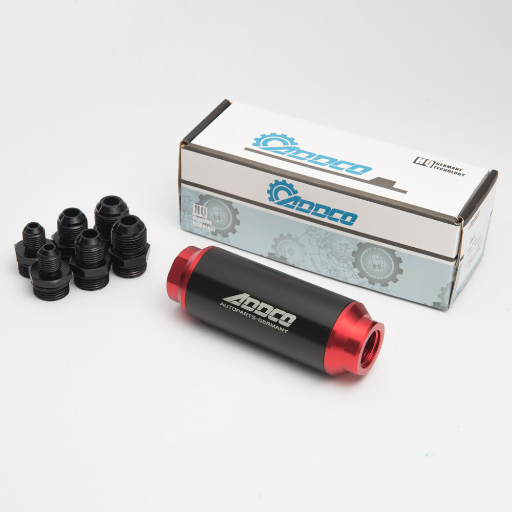 FILTRO DE COMBUSTIBLE ADDCO DE ALTO FLUJO 40 MICRAS - AN6, AN8 Y AN10