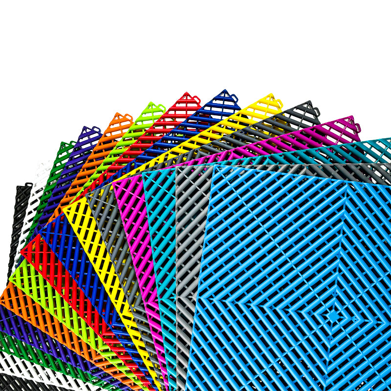 PISO PLÁSTICO DE TALLER MODULAR ENCASTRABLE 40cm x 40cm