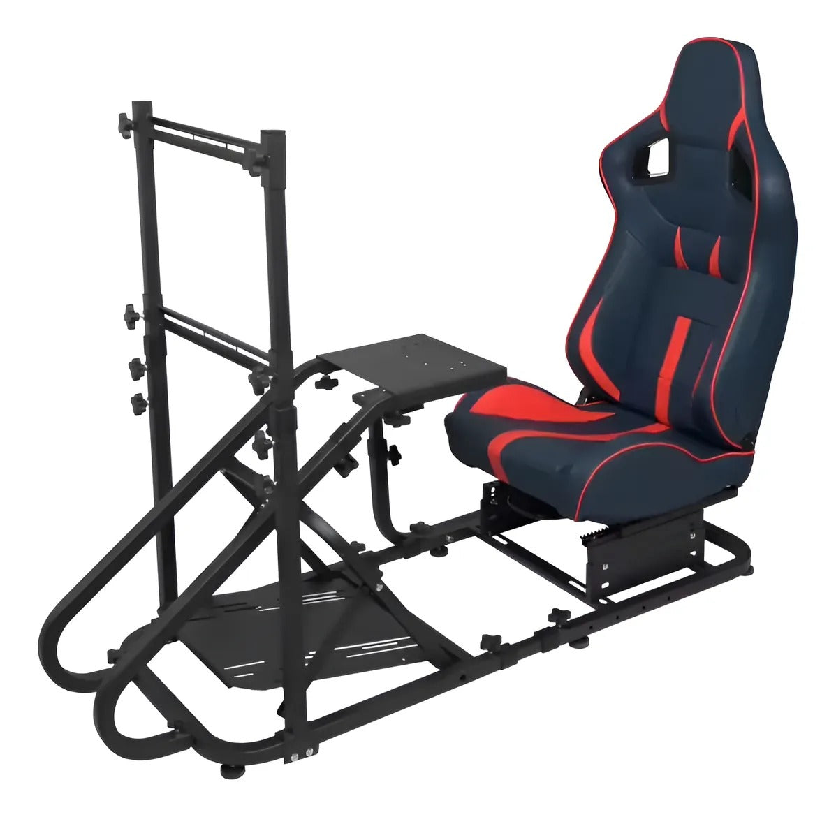 Simulador De Carreras Cockpit Estructura + Butaca Racing Reclinable